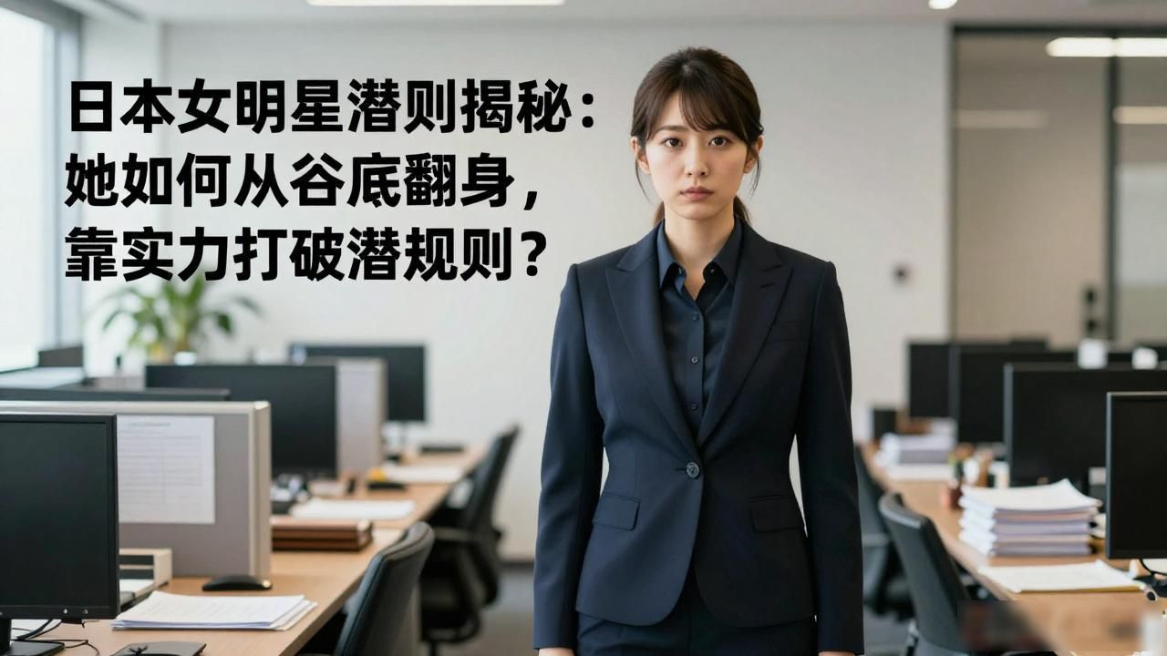 日本女明星潜规则揭秘：她如何从谷底翻身，靠实力打破潜规则？